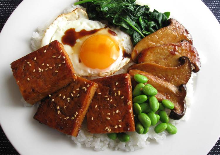 Recipe of Ultimate Teriyaki Tofu Plate