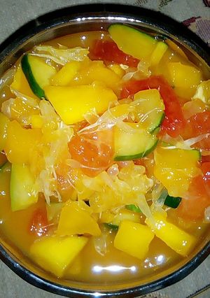 A picture of Fruit salad.