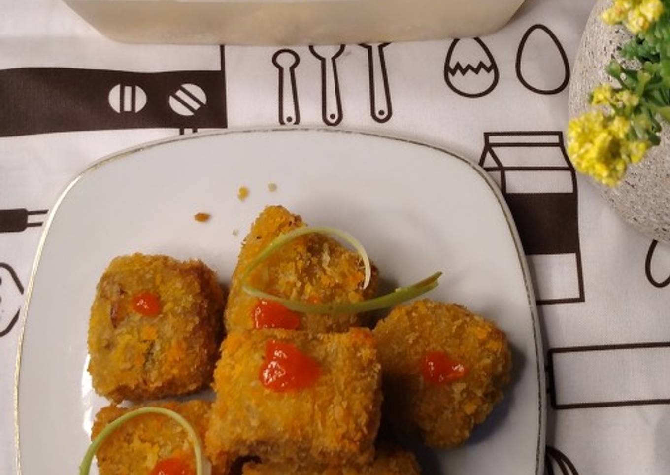 Nugget Tempe Udang Keju