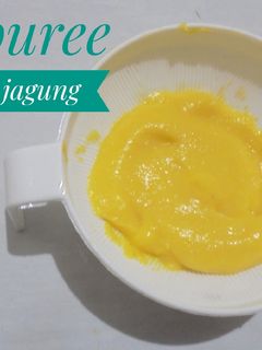 Foto resep (Menu MPASI Snack : 7+) Puree Jagung