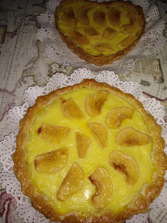 Una foto de Tarta de manzana/pera con pastelera