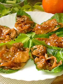生菜燒肉 的食譜成品照片
