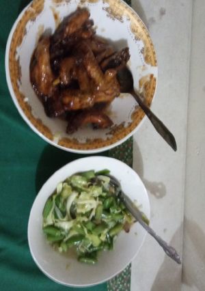 Foto resep Sayap ayam tumis mentega