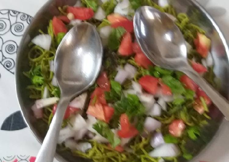 Palak Sev Chat