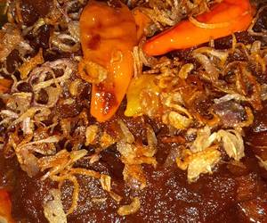 Resep Mudah Krengsengan daging sapi lombok Paling Enak