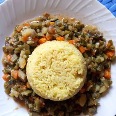 A picture of French bean stew #Author marathon.
