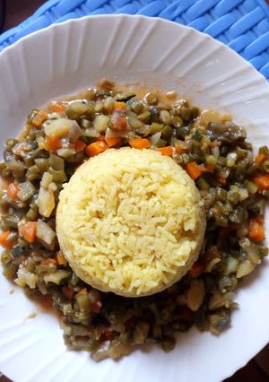 A picture of French bean stew #Author marathon.