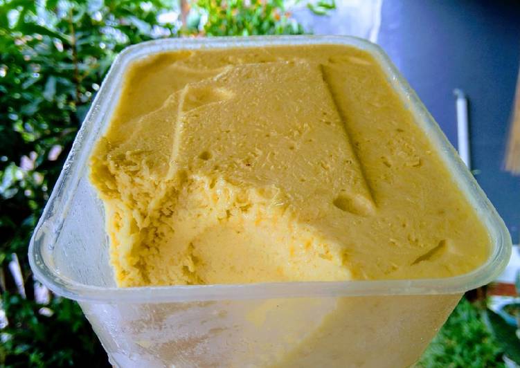 Cara Menyiapkan Ice Cream Mangga Kekinian
