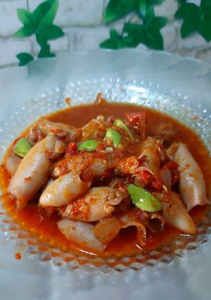 Foto resep Cumi asin pete