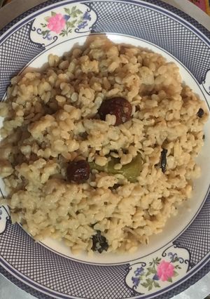 A picture of Mash ki dal.