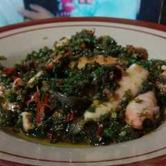 รูปของ Cumi asin sambel ijo