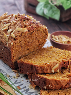 Foto resep Pumpkin Bread, mudah dan enak, tanpa mikser