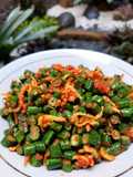 Tumis Kering Kacang Panjang Teri