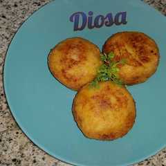 Una foto de Bolitas de Plátano Maduro