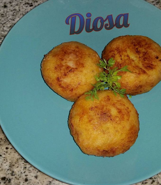 Una foto de Bolitas de Plátano Maduro