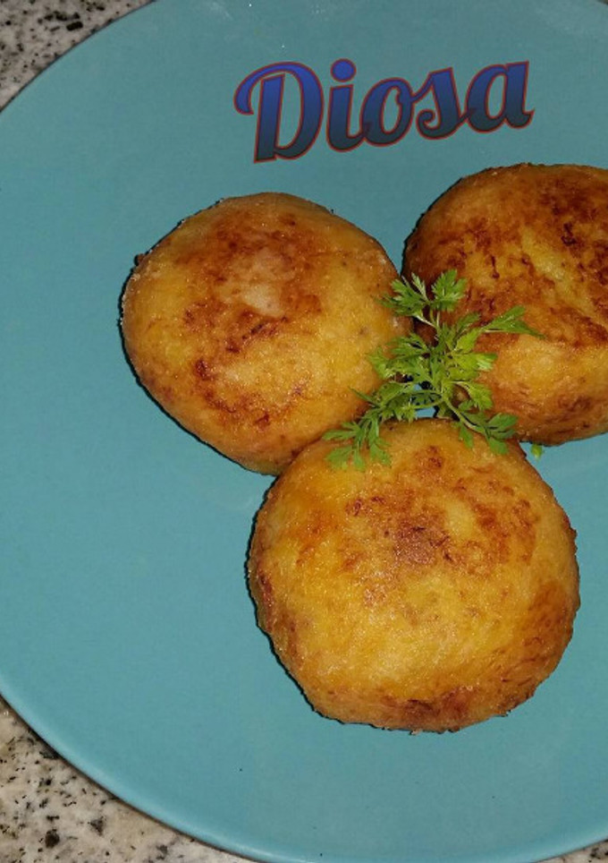 Una foto de Bolitas de Plátano Maduro