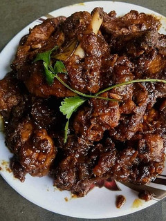 மட்டன் நெய் ரோஸ்ட்(mutton ghee roast) செய்முறை முக்கிய புகைப்படம்
