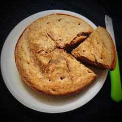 A picture of Custard Banana Tea Cake.