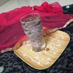 A picture of Roasted poha milkshake.