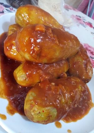 صورة لوصفة كوسا محشي مع رب البندورة