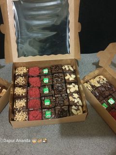 Foto resep Brownies panggang fudgy shiny crush
