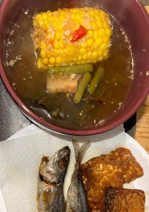 Foto resep Sayur asem kacang panjang