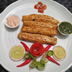 A picture of Seekh kabab.