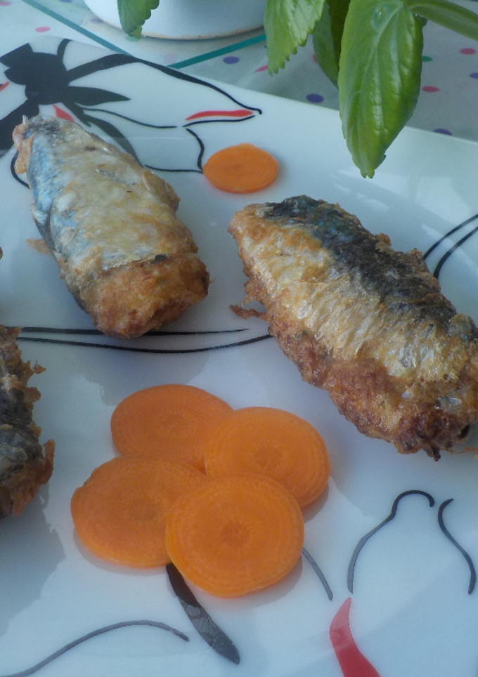 Una foto de Sardinas rellenas de la G. Alcoyana s. XIX