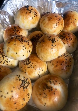 صورة لوصفة فطائر بالتونه