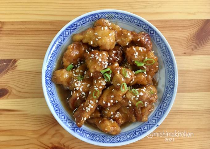 Resep General Tso’s Chicken (左宗棠雞 zuo cong tang ji), Enak