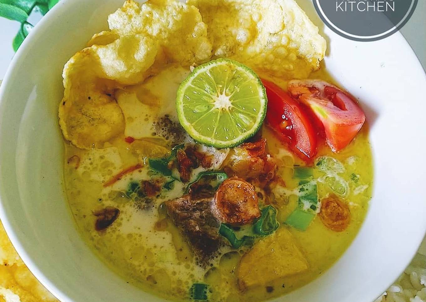 Soto Betawi Komplit