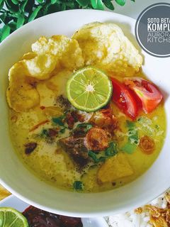 Foto resep Soto Betawi Komplit