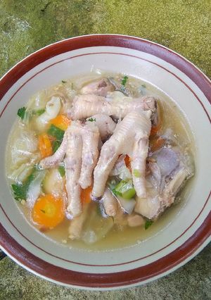 Foto resep Sop ceker sederhana