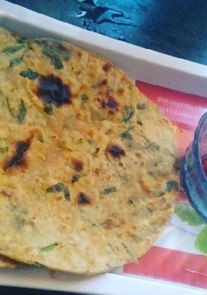मेथी पराठा (methi paratha recipe in Hindi) रेसिपी मुख्य फोटो