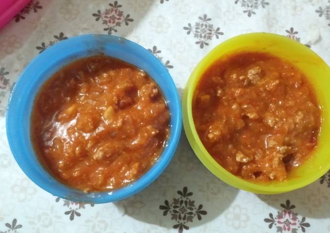 Cara Buat Saus bolognese spagety Istimewa