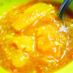 Raswale Aloo baigan A picture of Raswale Aloo baigan.