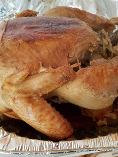 Una foto de Pavo relleno ecuatoriano