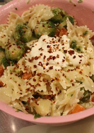 Una foto de Ensalada de viernes y quizás desayunos laborales