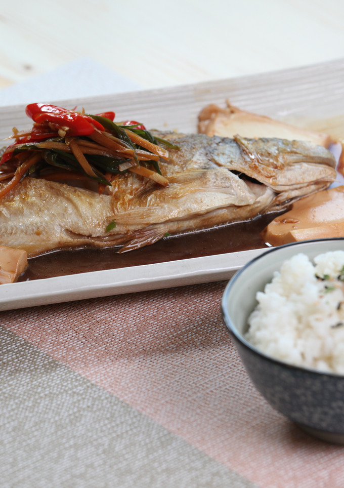 【安永小廚】紅燒午仔魚 的食譜成品照片
