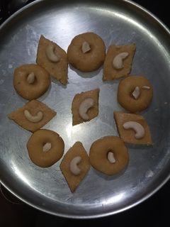 பொட்டுக்கடலை பேடா (Pottukadalai peda recipe in tamil) செய்முறை முக்கிய புகைப்படம்