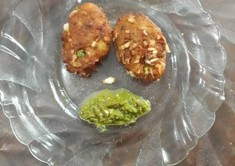 Easiest Way to Prepare Quick Matar Chiwada Cutlet