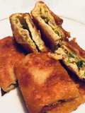 Martabak telur paratha