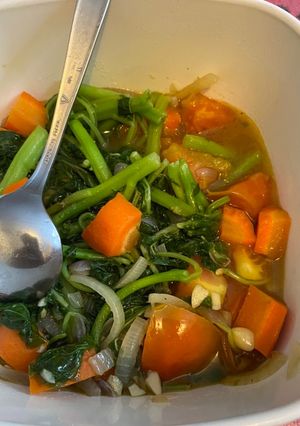 Foto resep Tumis Bayam Saus Wijen