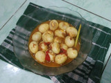 Telur Puyuh Bumbu Merah