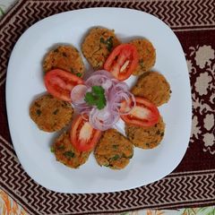 Chicken-Lobia Kabab A picture of Chicken-Lobia Kabab.