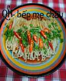 Nấm kim châm hấp nước tương