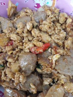 Foto resep Tumis Orak arik telor bakso
