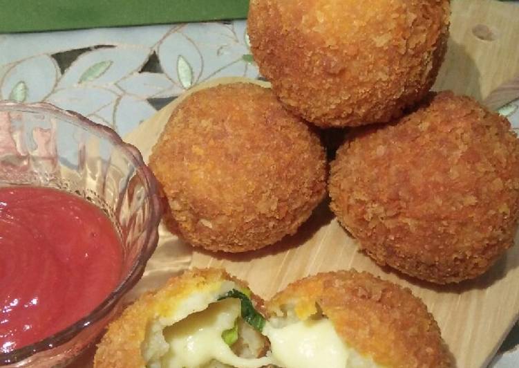 Resep Kroket Nasi Keju Oleh Rts Fujii W A Cookpad