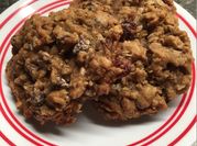 A picture of chocolate chip oatmeal cookies