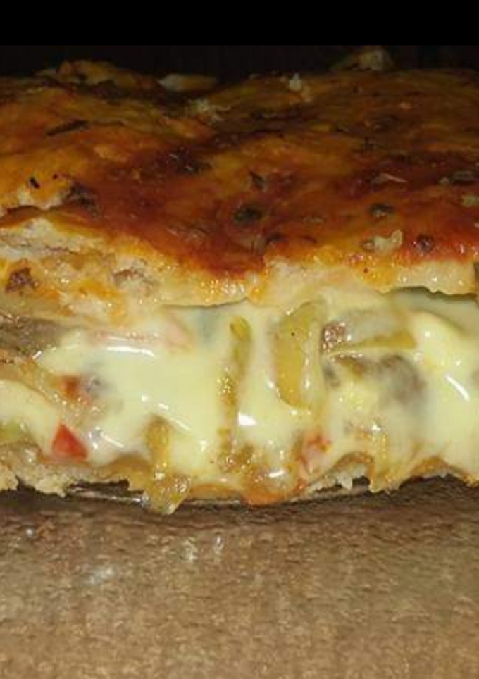 Una foto de Pre Pizza rellena ❤️